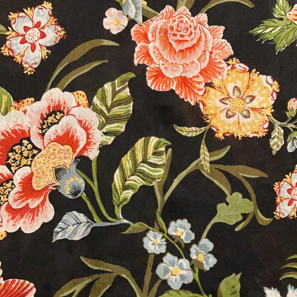 Like New Loft Floral Long Sleeve Blouse - Picture 2 of 3